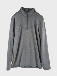 Suéter Magellan Adventure Gear Mag Warmth Grande 1/4 Cremallera Gris Calce Suelto - Imagen 1 de 10