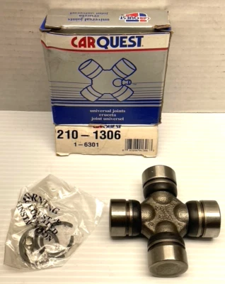 Junta universal Carquest 210-1306 junta en U para delantera o trasera; hecha en EE. UU. Foto 1 de 4