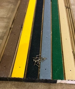 GRP Anti Slip Decking Strips 15 pieces x 1200mm Free Drilling and Screws - Picture 1 of 16