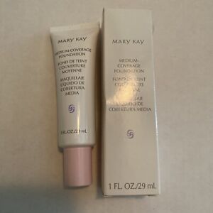 Mary Kay Medium Coverage Foundation Beige 300 Pink Cap. Brand New In Box.