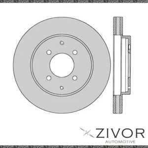 New PROTEX Rotor - Front For PROTON PERSONA . 4D H/B FWD 1996 - 2000 #DR414 - Picture 1 of 1