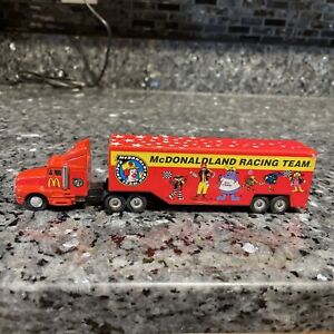1992 Racing Champions McDonald's Diecast Team Transporter 1:64 Semi Truck NASCAR