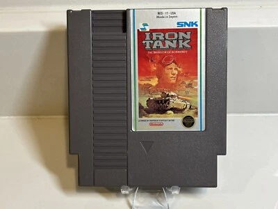 Iron Tank The Invasion of Normandy - 1988 Nintendo Game - Cart Only - TESTED! - Image 1 of 4