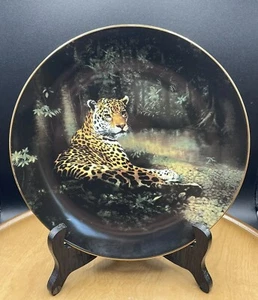 The Jaguar World's Most Magnificent Cats by Charles Fracé 1991 W.S. George Plate - Picture 1 of 12