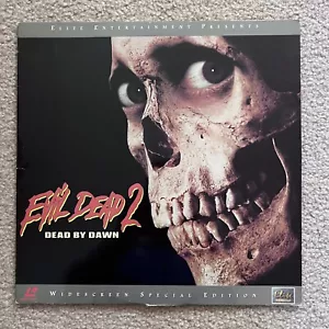 Evil Dead 2: Dead by Dawn (1987) Laserdisc -Tested Widescreen Elite Spec Edit - Picture 1 of 9