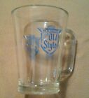 Vintage 7" Heileman's Old Style Glass Beer Pitcher 