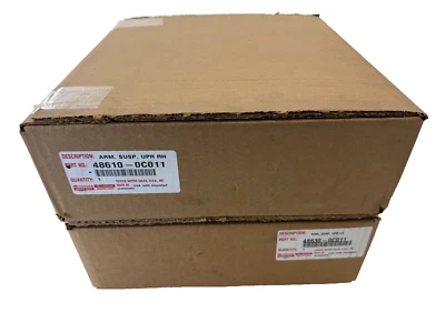 New Genuine Toyota Sequoia Tundra Left & Right Front Upper Control Arm Set OEM - Image 1 of 3