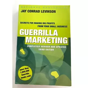Guerrilla Marketing 0395906253, Jay Conrad Levinson, paperback - Imagen 1 de 8