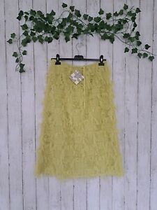 Baum Und Pferdgarten Silvana Skirt Size 36 (S/M) Yellow, Midi Skirt, NWT