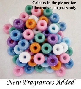 24 or 48 Mini Donut Highly Scented Wax Melts Buy 4 Get 1 Free - Picture 1 of 74