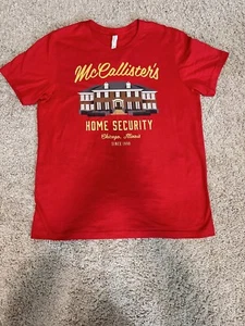 Kevin McCallister Home Security - Chicago Illinois - Women's T-Shirt Size Large - Imagen 1 de 8