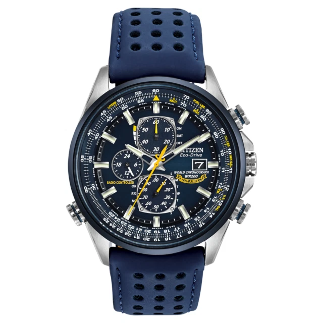 Citizen Eco Drive Blue Angels Blue Men's Watch - AT8020-03L