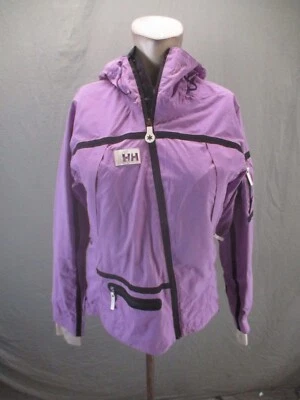Helly Hansen Size S Womens Purple Full Zip Stand Collar Pocket Ski Jacket 657 - Image 1 of 4