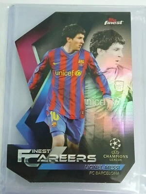Topps Finest 2018 Lionel Messi Careers Die Cut (LM-4) - Image 1 of 2
