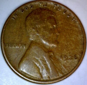 1936 ERROR WOODY Lincoln Wheat Cent F Coin Improper Alloy Mix #1 FREE SHIP - Picture 1 of 2
