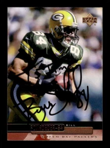 1999 Upper Deck #85 Bill Schroeder HAND SIGNED AUTO - Picture 1 of 2