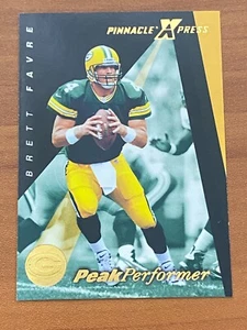 Tarjeta base de fútbol americano Pinnacle X-Press 1997 #138 tablero Favre 🙂 - Imagen 1 de 2