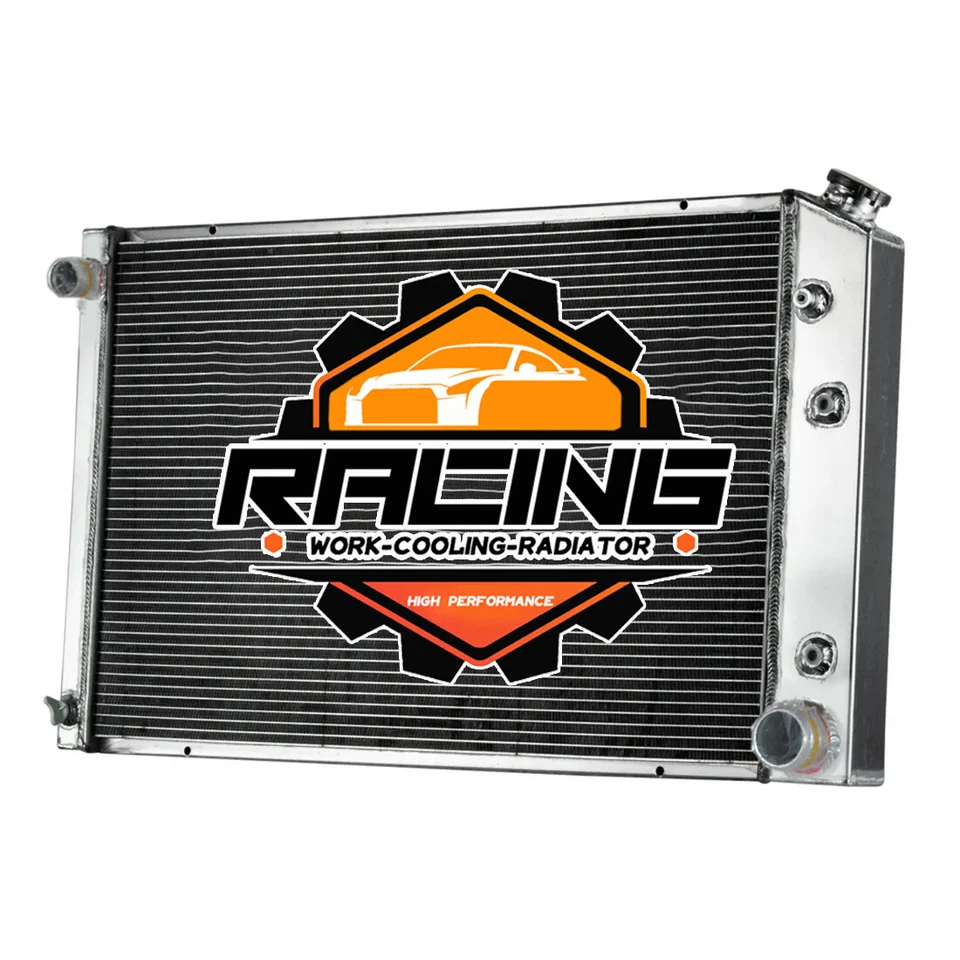 Radiator For 1973-1987 Chevy Truck 73-91 Blazer 19 x 28-1/4"-Core 2-Row Aluminum — 第 1/2 张图片