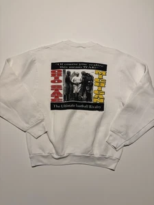 Maglione girocollo vintage 1992 Ohio State Buckeyes Michigan Rivalry taglia L made in USA  - Foto 1 di 11