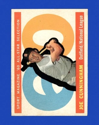 1960 Topps Set-Break #562 Joe Cunningham As VG-VGEX *GMCARDS* - Image 1 of 2