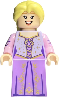 LEGO Rapunzel Bright Pink Flower Princess Disney 43222 NEW dis138 Retired Rare - Image 1 of 3