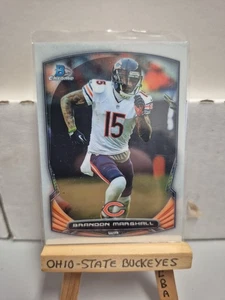 Tarjeta de fútbol americano Brandon Marshall 2014 Bowman cromada - Imagen 1 de 2