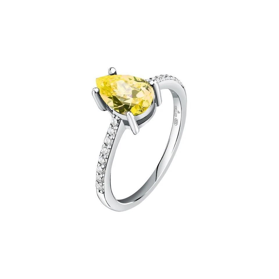 Anillo para mujer Morellato Tesori plata 925 - piedra amarilla Foto 1 de 4