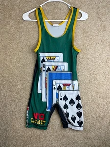 Lyke Pane Sports Gear Wrestling Singlet Herren AS Royal Flush No Limit grün - Bild 1 von 10