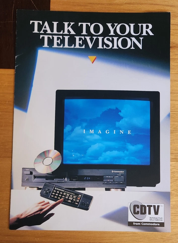 Брошюра Commodore CDTV Talk To Your Television как новая 👌 бесплатная 📫 почта  - Изображение 1 из 4