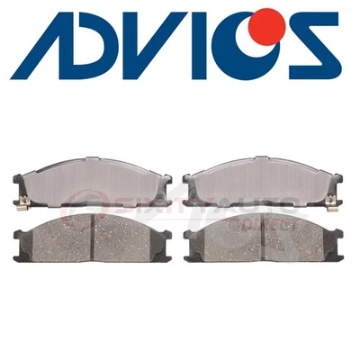 ADVICS Front Disc Brake Pad Set for 1986 Nissan 720  - Braking Stopping fk Foto 1 de 4