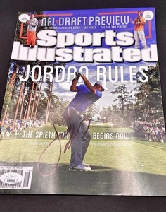JORDAN SPIETH Autographed Signed Sports Illustrated Golf Masters JSA - Picture 1 of 2