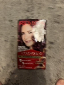 Revlon Colorsilk Beautiful Color Permanent Hair Color - 48 Burgundy Box Damage - Picture 1 of 1