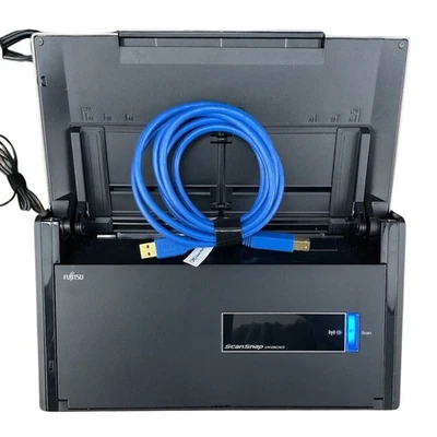 Fujitsu ScanSnap ix500 Wireless Color Image Scanner PA03656-B005 AC Adapter USB - Image 1 of 4
