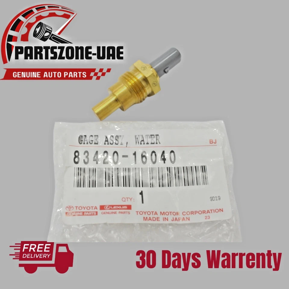 83420-16040 Toyota RAV4 Camry Celica Lexus GS300 OEM medidor de temperatura del agua Foto 1 de 1