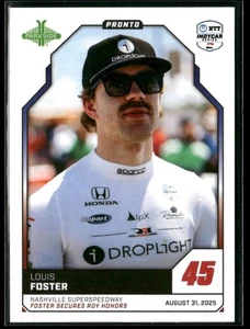 2025 Parkside Indycar Pronto #135 Louis Foster /320 - Picture 1 of 2