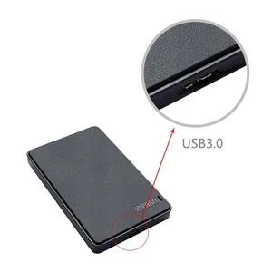 Boîtier de disque dur externe 2,5" pour Windows HDD Boîtier pour SSD 2,5 pouces - Photo 1/7