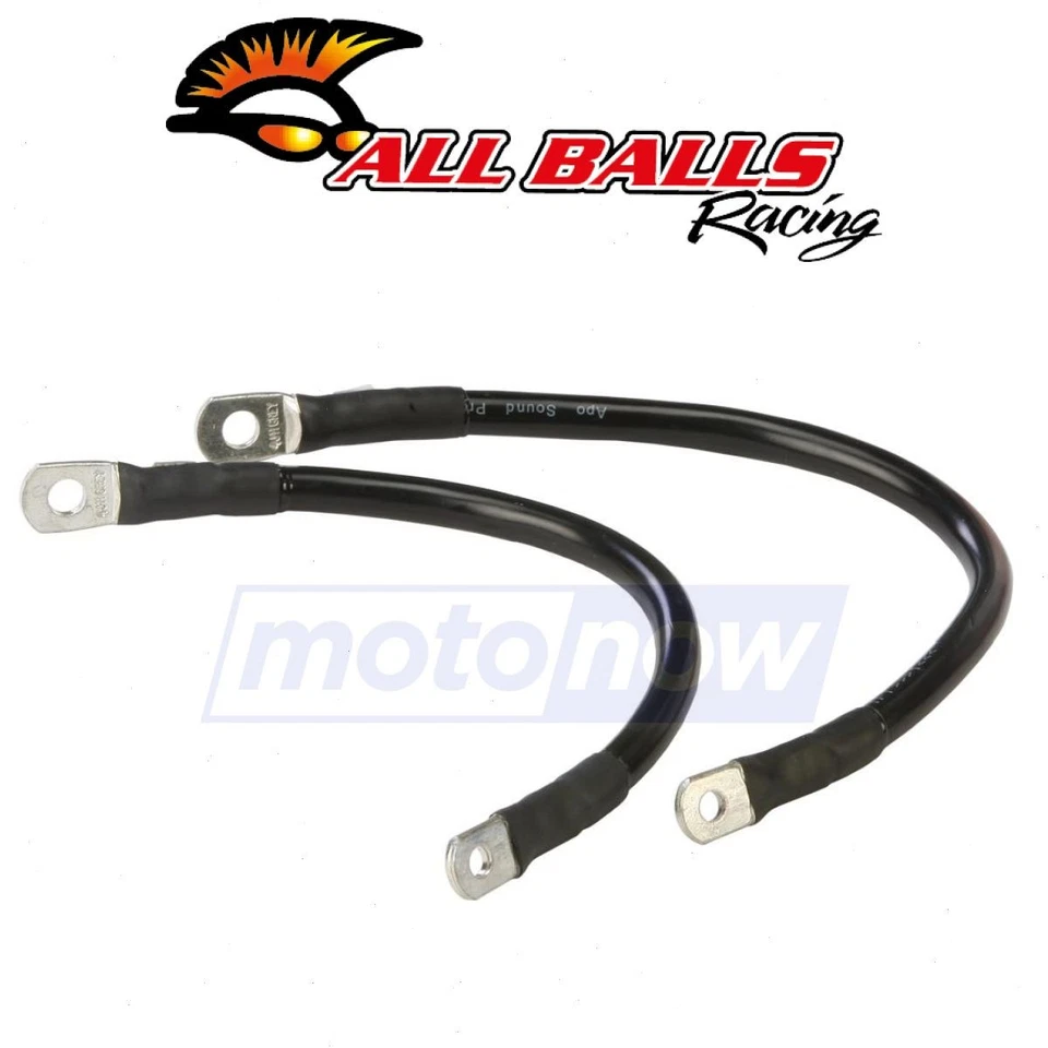 All Balls Battery Cable Kit for 1989-2017 Harley Davidson FLSTC Heritage zs - Изображение 1 из 4