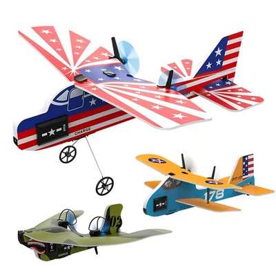 Mini RC Plane 2.4G 2CH Fixed Wing RGlider Professional Aircraft Airplane Model - Image 1 of 4