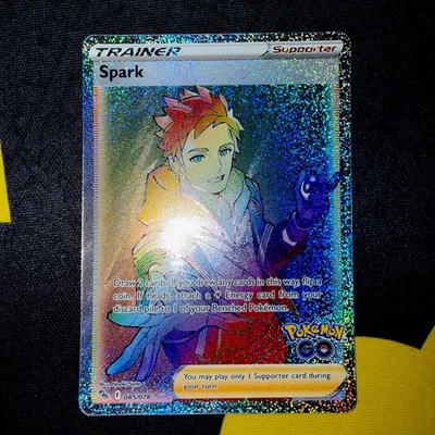Spark  085/078 Secret Rare Pokemon GO Pokemon TCG - Image 1 of 4