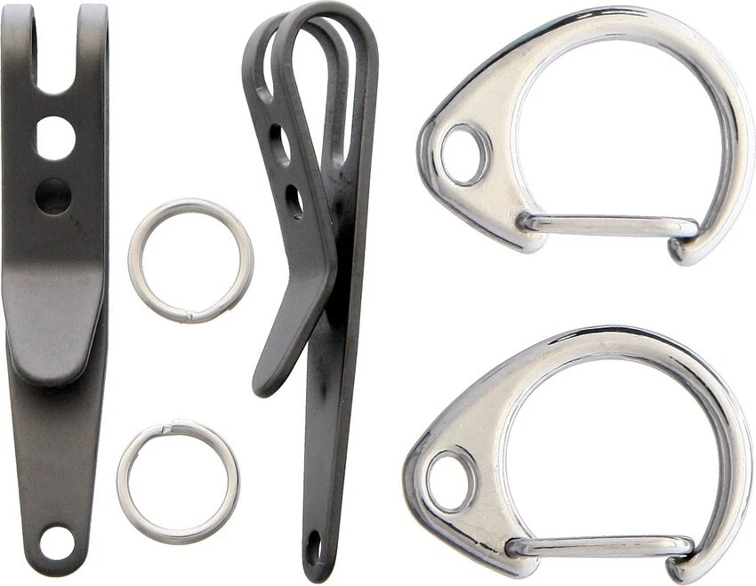 TEC Accessories 2pk P-7 Clip de suspensión BDC para bolsillo funciona como llavero generoso Foto 1 de 1