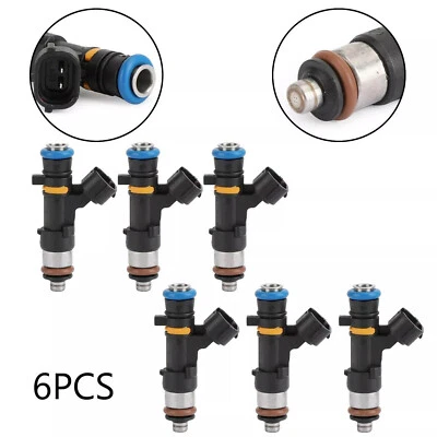 6PCS Fuel Injectors For 2004-07 Nissan Murano 350Z 2005-08 Infiniti FX35 G35 M35 Foto 1 de 3
