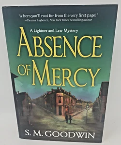S.M. Goodwin Absence of Mercy 2020 1. Auflage 1. Druck HC DJ fein/fein (MR) - Bild 1 von 5