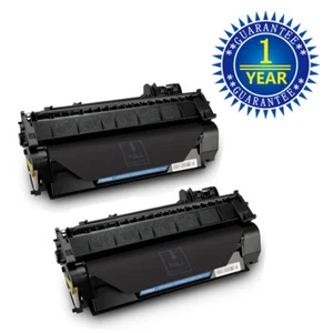 Cartucho de tóner 2 piezas para HP LaserJet P2035 P2035n P2055 P2055dn P2055x CE505A 05A - Imagen 1 de 7