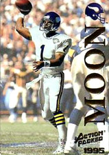 1995 Action Packed #6 Warren Moon Minnesota Vikings HOF