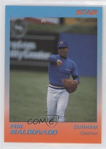 1989 Star Durham Bulls Blue/Orange Phil Maldonado #13