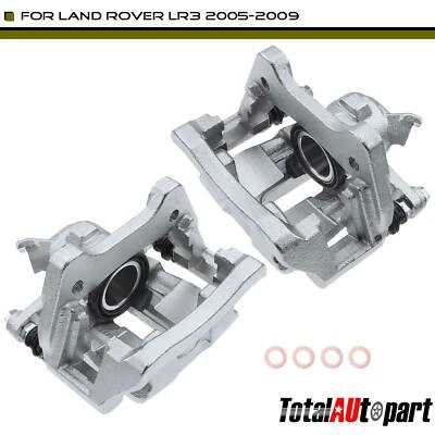 2x Pinza de freno de disco con soporte para Land Rover LR3 05-09 4,0 L trasera izquierda y derecha Foto 1 de 4