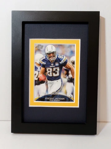 Vincent Jackson San Diego Chargers Display Custom Framed Football Card Plaque Cover
