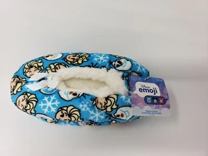 Frozen Disney Emoji Slippers M/L 13-4 - Picture 1 of 1