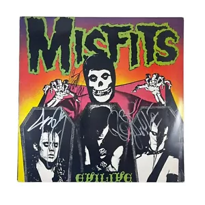 The Misfits signiertes Evilive Vinyl Album Danzig Jerry Only Robo Doyle - Bild 1 von 7