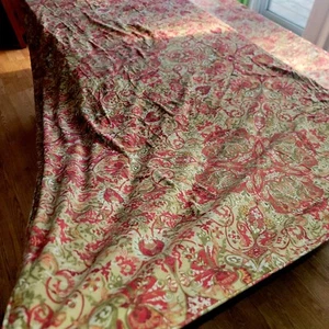 Ralph Lauren KING Bettbezug Randolph rot Paisley 100 % Baumwolle keine Löcher EUC!! - Bild 1 von 14